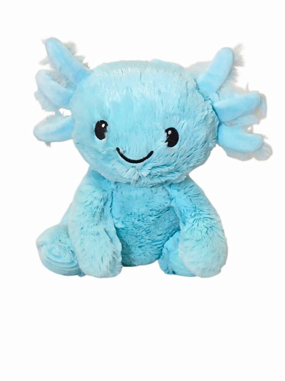 Spark Create Imagine Axolotl Lovey Rattle Crinkle Stuffed Plush Toy 9"